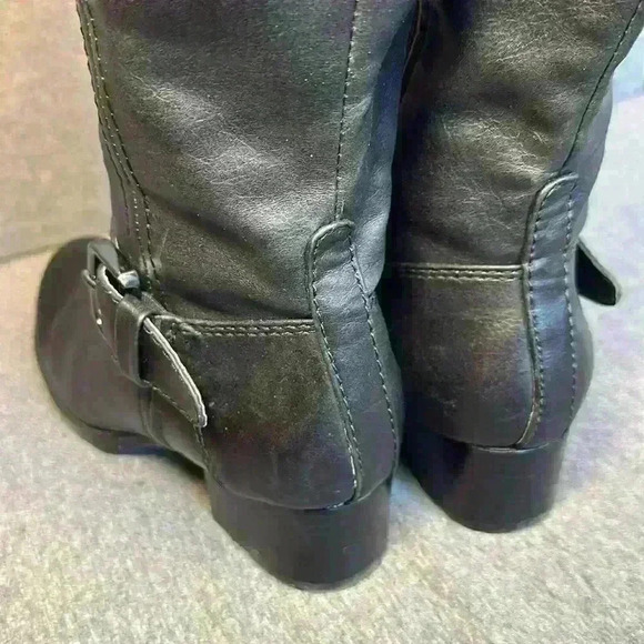 Baretraps Callipso Rounded Top Zippered Riding Boot with Buckle Women’s Size 6.5 - Picture 11 of 16